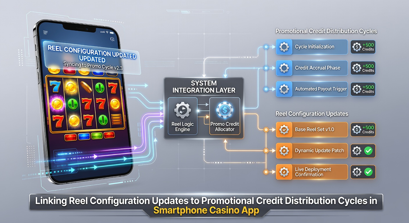 Analytics dashboard on a tablet showing correlations between reel update logs and promotional credit release timestamps in a casino app backend